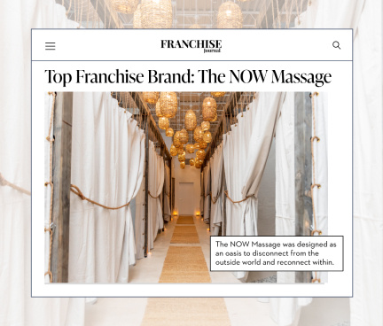 News article about The NOW Massage